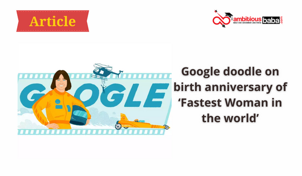 Google doodle on birth anniversary of ‘Fastest Woman in the world’