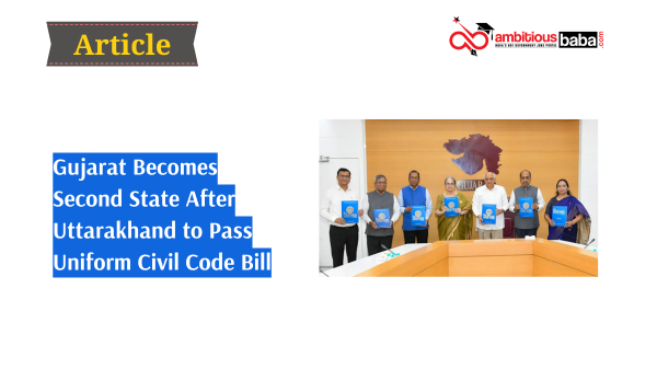 Gujarat Becomes Second State After Uttarakhand to Pass Uniform Civil ...